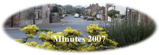 Minutes 2007
